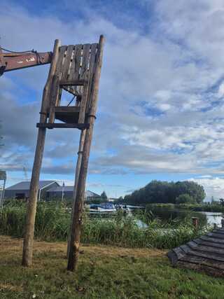 Houten speeltoren